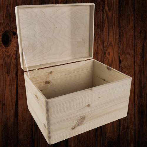 Large wooden storage - large, with