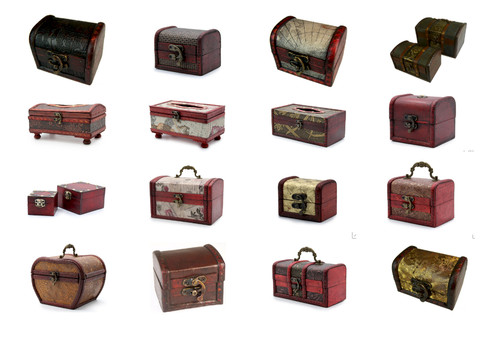 Wooden decorative box wood - box,