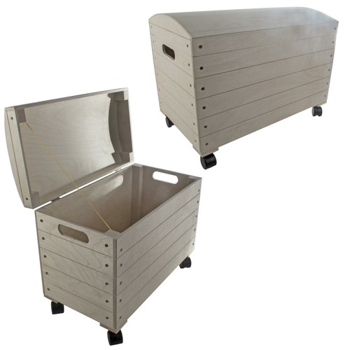 Wooden trunk chest storage - wooden,