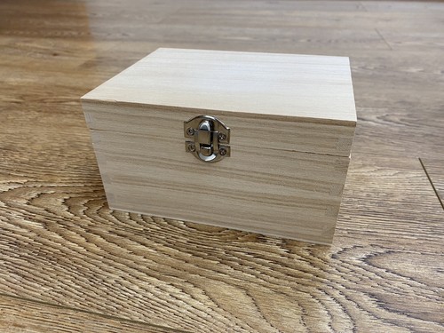 Large plain wooden box - large, with