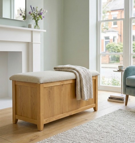 Large blanket box wooden - box,,