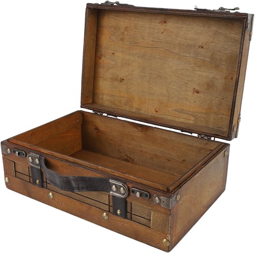 Cedar chest wooden portable - cedar,