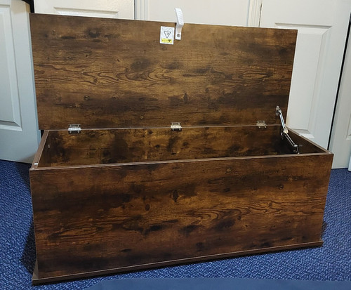 Extra large wooden storage box - large,