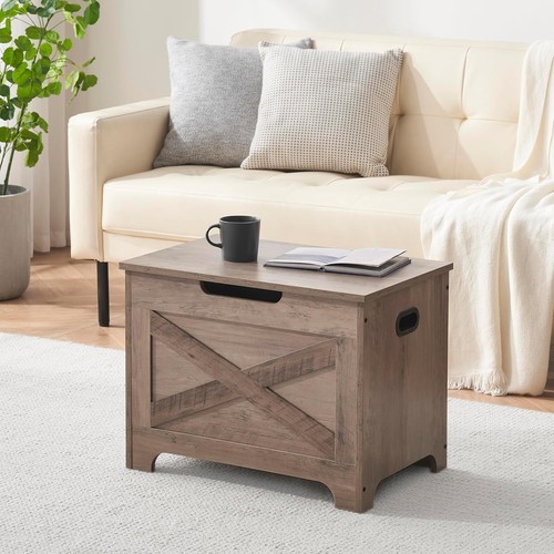 Large wooden storage chest - wooden, box
