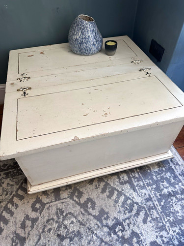 Vintage white wooden - vintage,