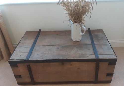 Large heavy wooden antique - large,