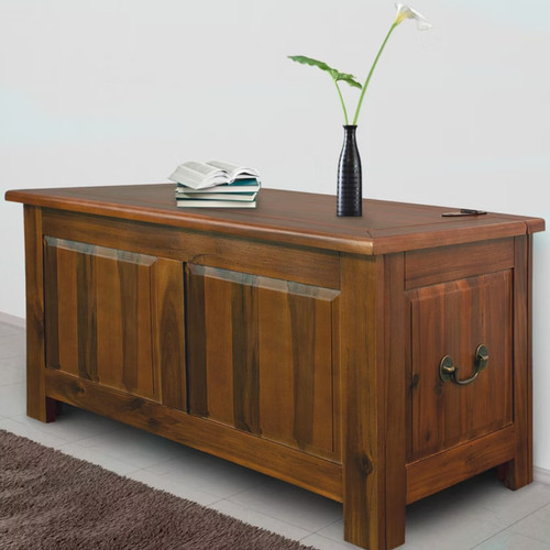 Large wooden trunk rustic - wooden,