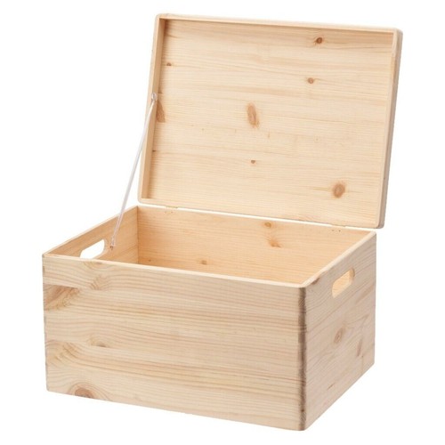 Wooden box souvenirs trunk - wooden,