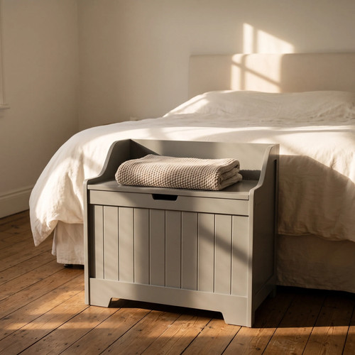 Wooden storage chest trunk - storage,